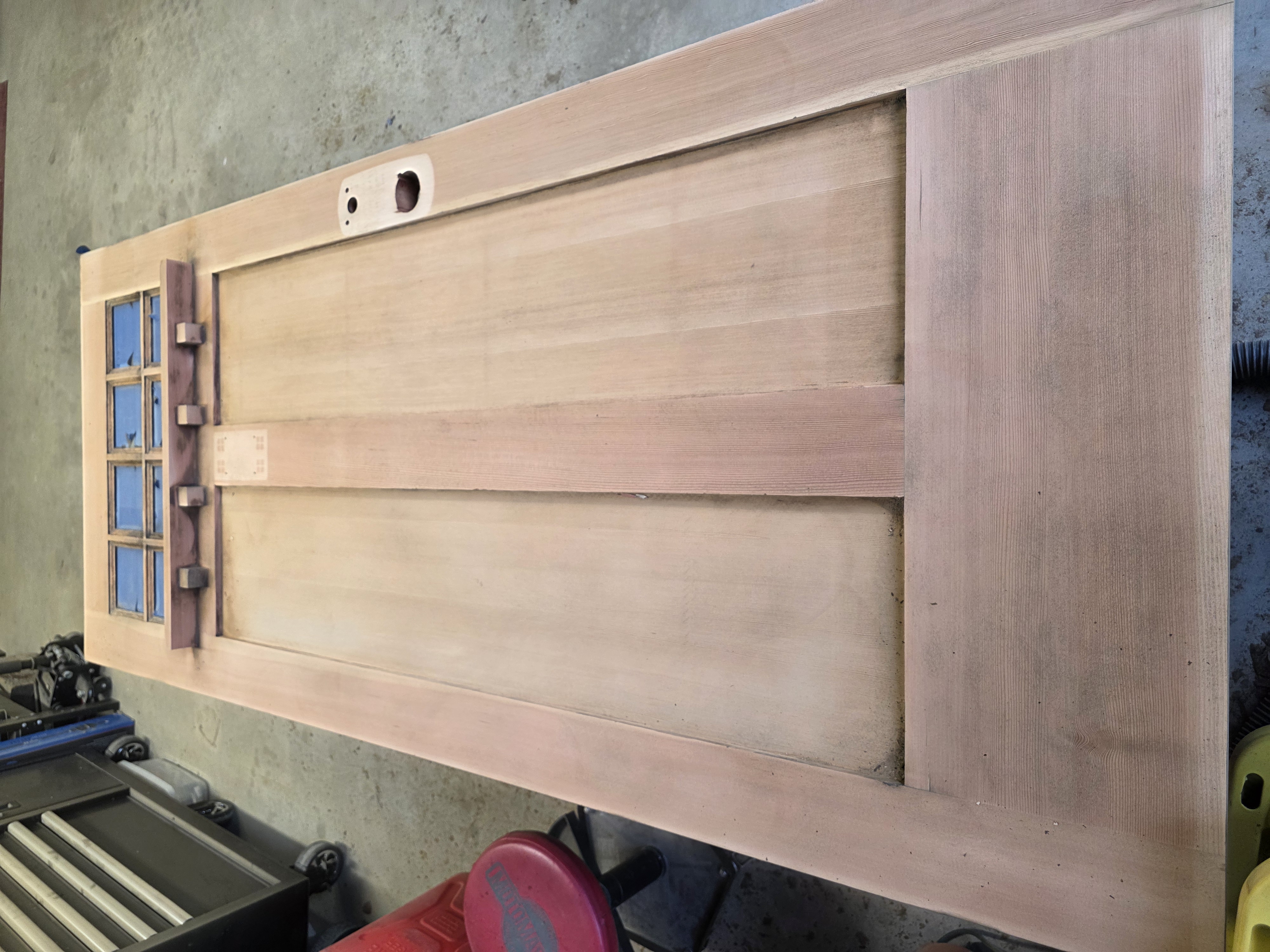 Wood restoration after